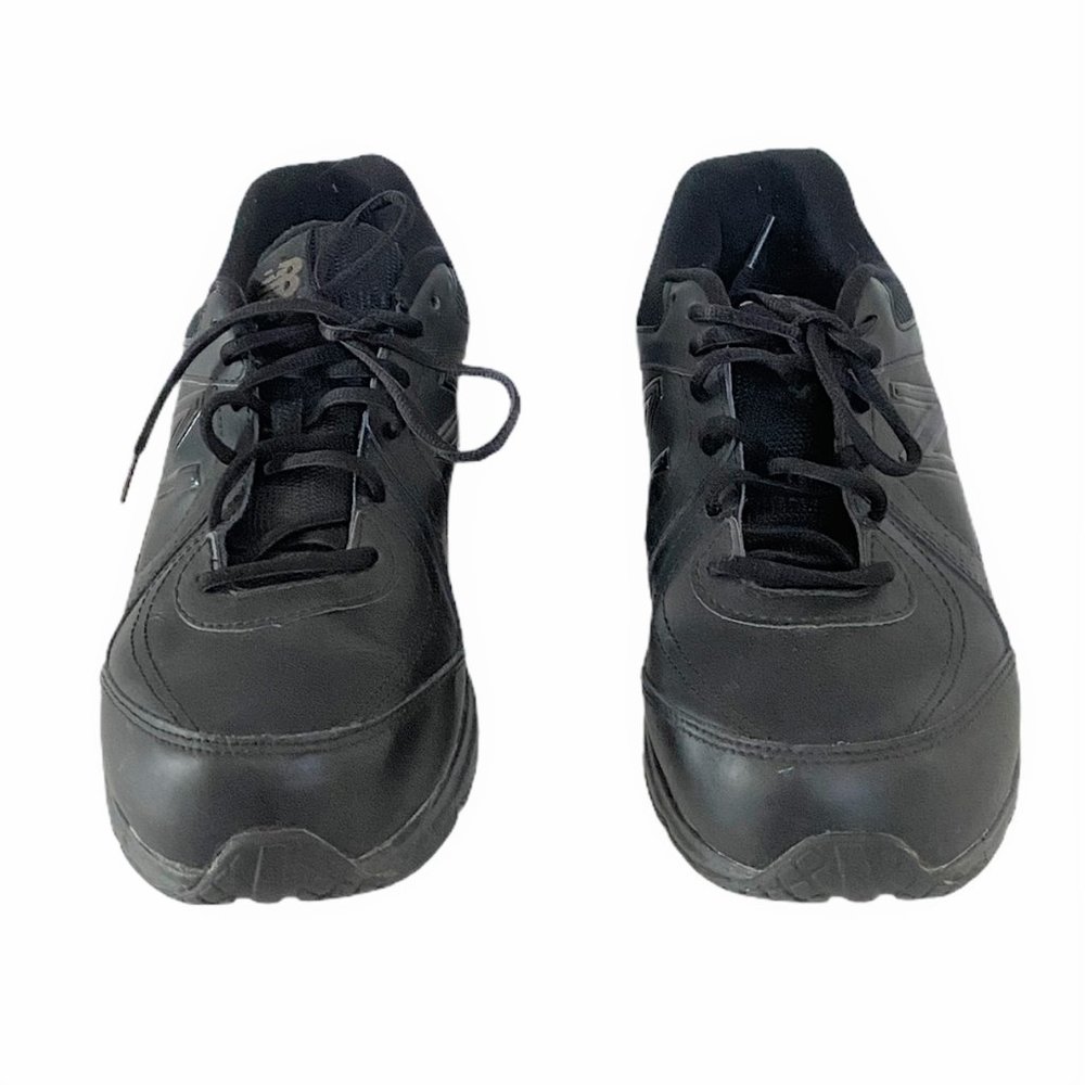 new balance black walking shoes